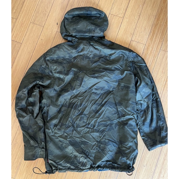 Men's OBEY Reversible Rain Jacket - Red/Blue & Camo - XXL - Like New - Picture 2 of 9